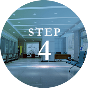 銀行のロビーイメージ画像